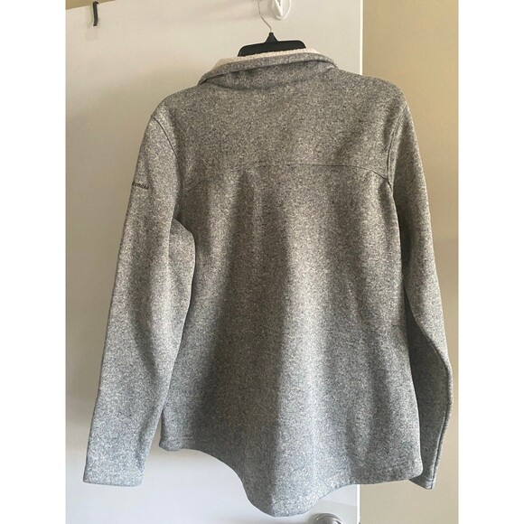 Columbia Canyon Point Sweater Fleece FZ Chalk Womens XL Kansas City Sporting NWT - Picture 7 of 12